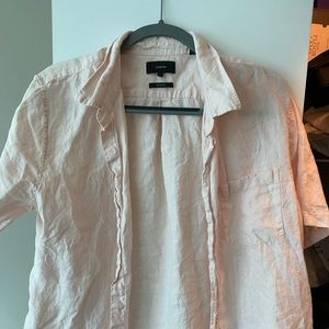 Vince casual button down short sleeve shirt
